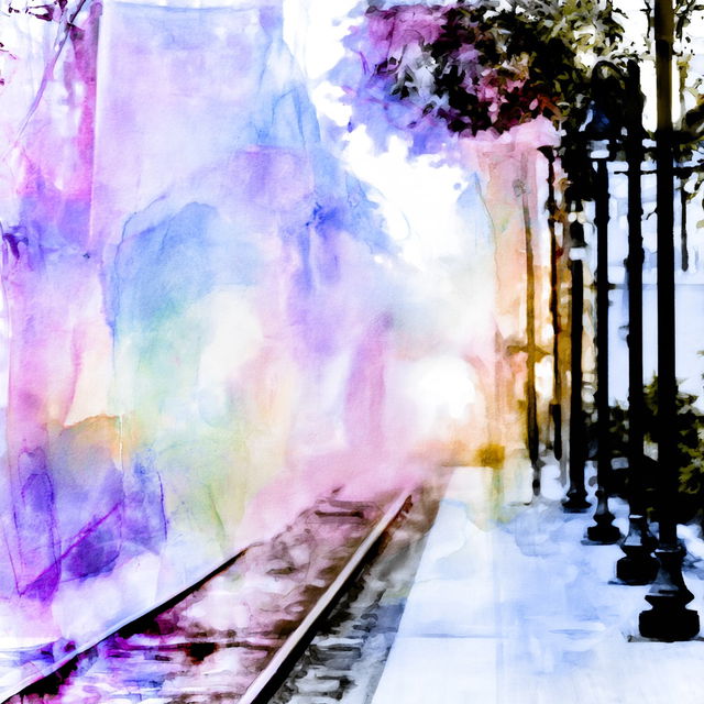 Pigmentfog Urbanism style, Midjourney V8.2, render 3 of 4