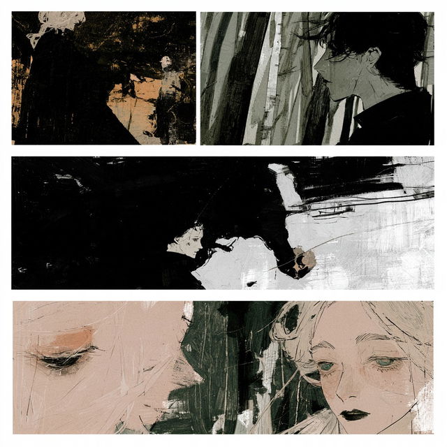 Inkfen Balladry style, Midjourney V8.2, render 3 of 4