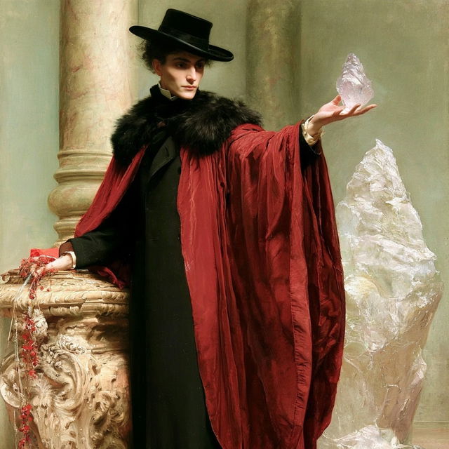 Velvet Cabinet Catalog style, Midjourney V8.2, render 3 of 4