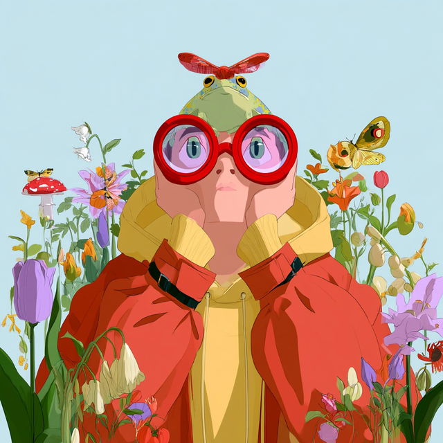 Goggleseed Gardenism style, Midjourney V8.2, render 2 of 4