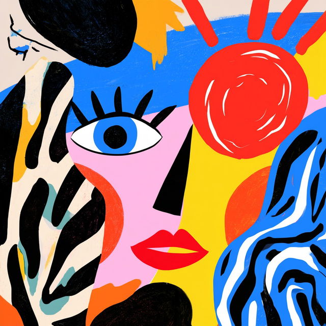 Kente Mascara style, Midjourney V8.2, render 2 of 4