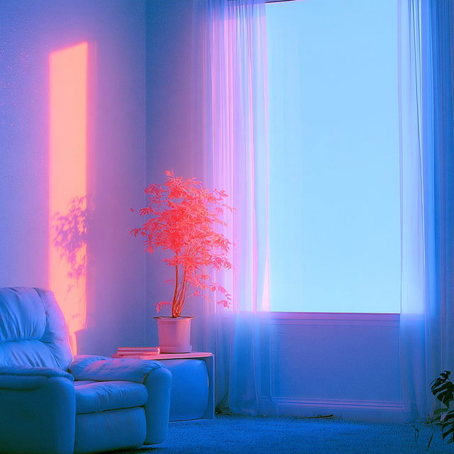 Magenta Pulp style, Midjourney V8.2, render 1 of 4