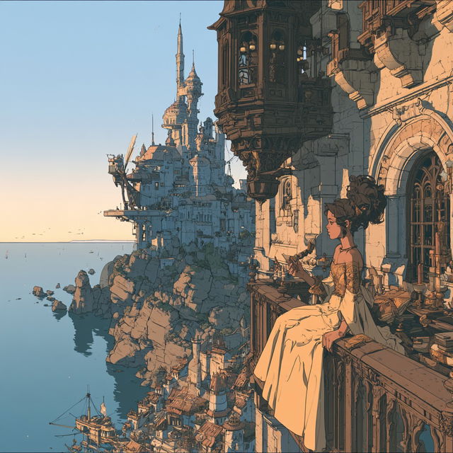 Peachstone Cathedralism style, Midjourney V8.2, render 4 of 4