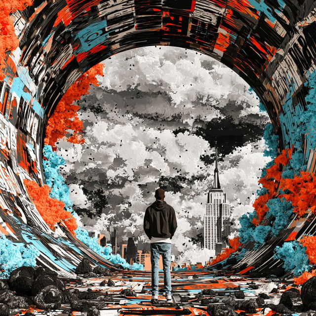 Collagegrimage style, Midjourney V8.2, render 2 of 4