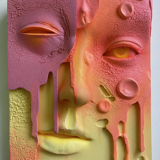 Claymonsoon style, Midjourney V8.2, render 2 of 4