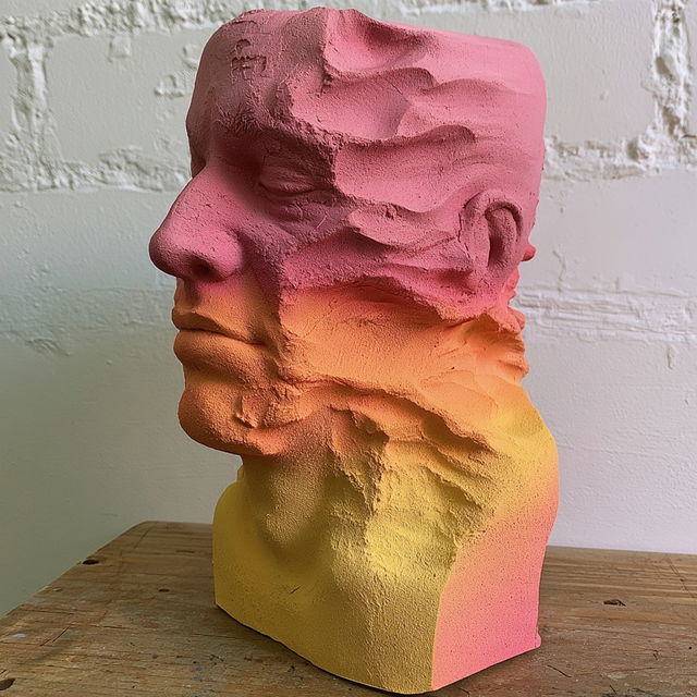 Claymonsoon style, Midjourney V8.2, render 3 of 4