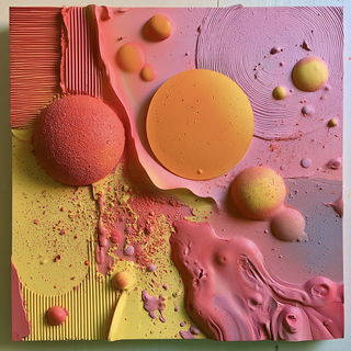 Claymonsoon style, Midjourney V8.2, render 1 of 4