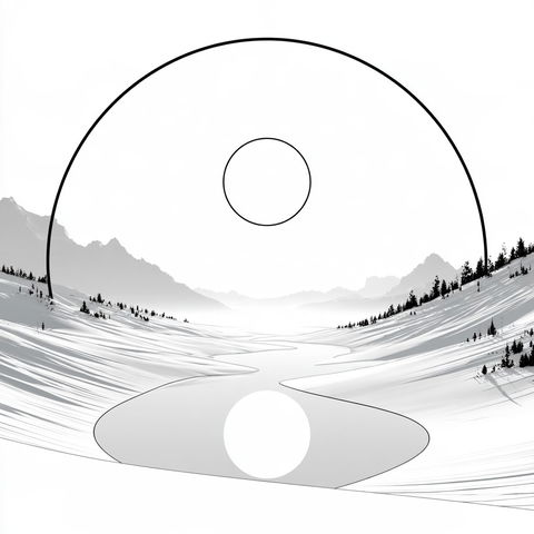 Whiteframe Sublimation style (SREF codes), Midjourney V8.2