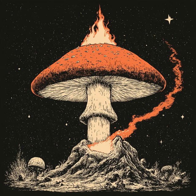 Inkastral style, Midjourney V8.2, render 3 of 4