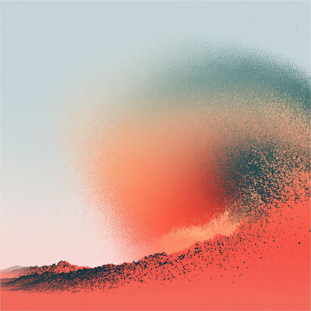 Stippletide style, Midjourney V8.2, render 4 of 4