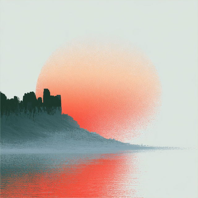Stippletide style, Midjourney V8.2, render 2 of 4