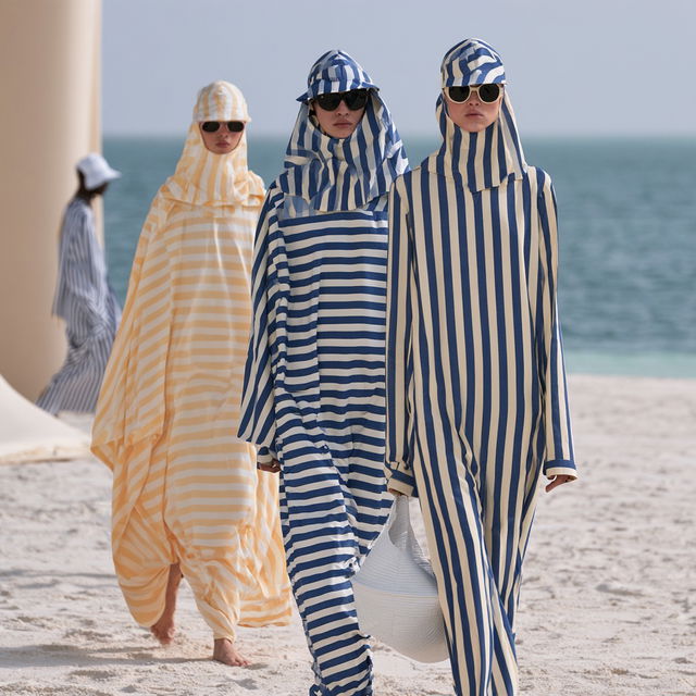Beachwear fashion style, Midjourney V8.2, render 3 of 4