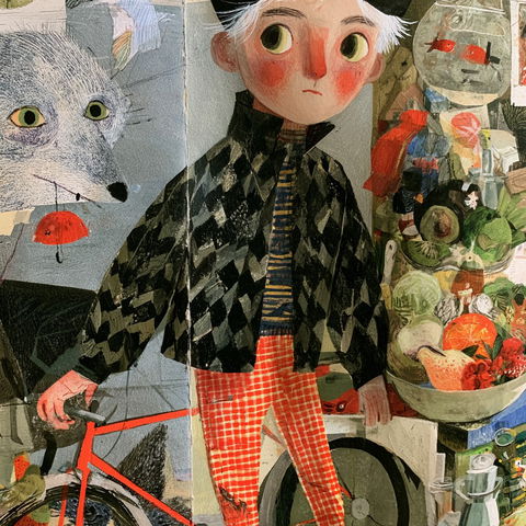 Beatrice Alemagna style (Illustrators), Midjourney V8.2