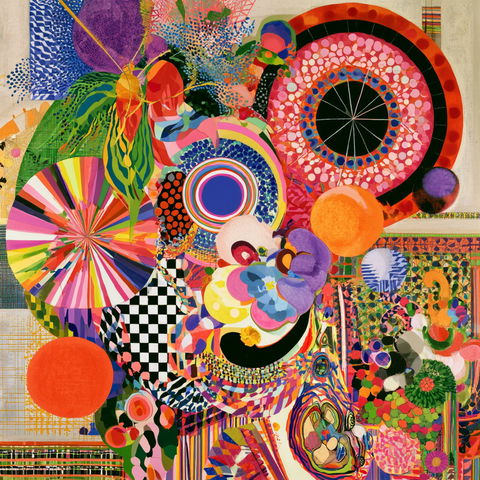 Beatriz Milhazes style (Painters), Midjourney V8.2