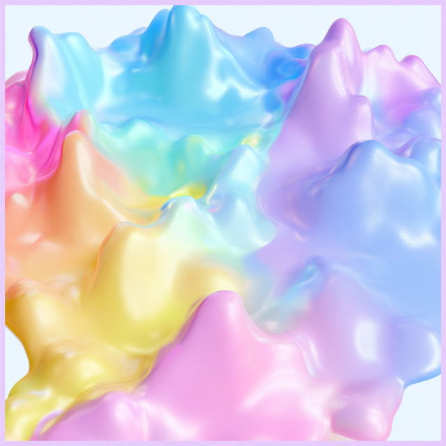 Opaline Mask Fluidics style, Midjourney V8.2, render 4 of 4
