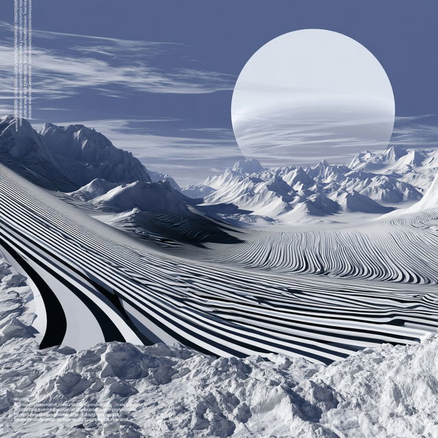 Hyperspatial Meander style, Midjourney V8.2, render 4 of 4