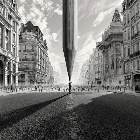Ben Heine style (Various), Midjourney V8.2