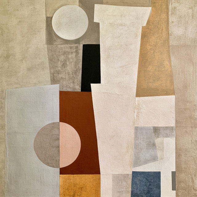 Ben Nicholson style, Midjourney V8.2, render 2 of 4