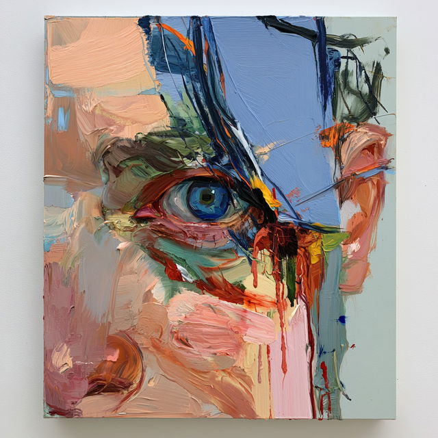 Ben Quilty style, Midjourney V8.2, render 4 of 4
