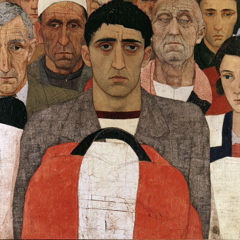 Ben Shahn style (Painters), Midjourney V8.2