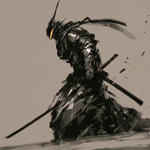 Benedick Bana style, Midjourney V8.2, render 2 of 4
