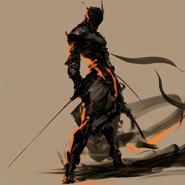 Benedick Bana style, Midjourney V8.2, render 3 of 4