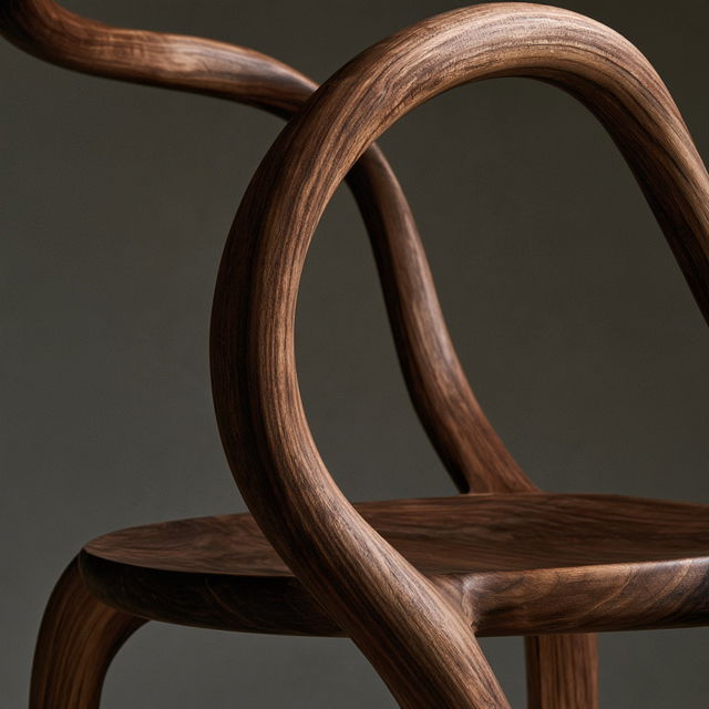 Bentwood style, Midjourney V8.2, render 2 of 4
