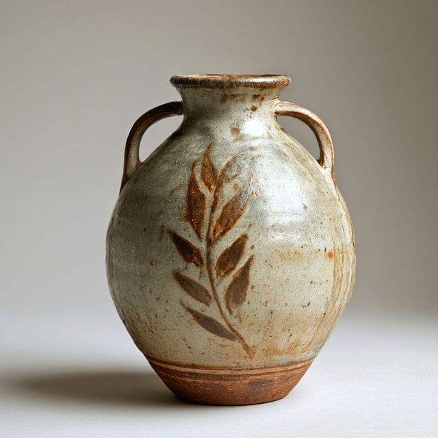 Bernard Leach style, Midjourney V8.2, render 2 of 4