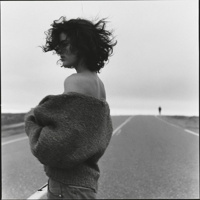 Bernard Plossu style, Midjourney V8.2, render 3 of 4