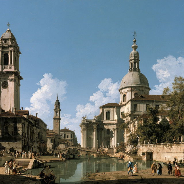 Bernardo Bellotto style, Midjourney V8.2, render 3 of 4