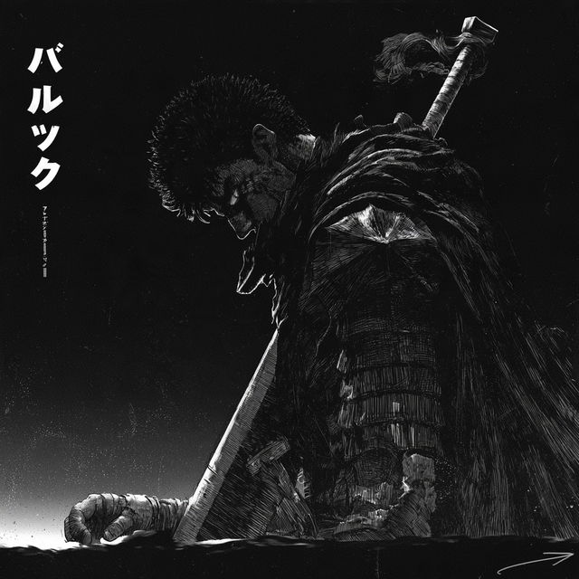Berserk style, Midjourney V8.2, render 3 of 4