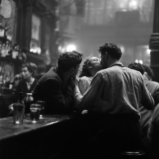 Bert Hardy style, Midjourney V8.2, render 2 of 4