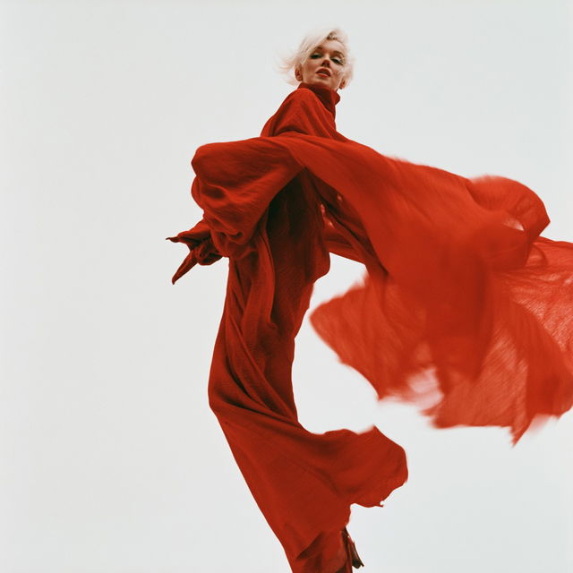 Bert Stern style, Midjourney V8.2, render 1 of 4