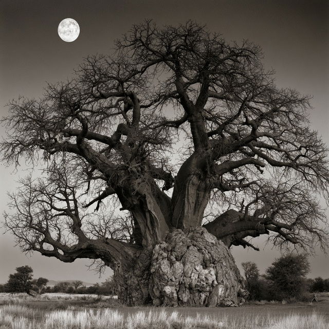 Beth Moon style, Midjourney V8.2, render 2 of 4