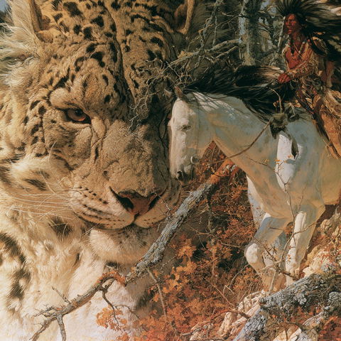 Bev Doolittle style (Painters), Midjourney V8.2