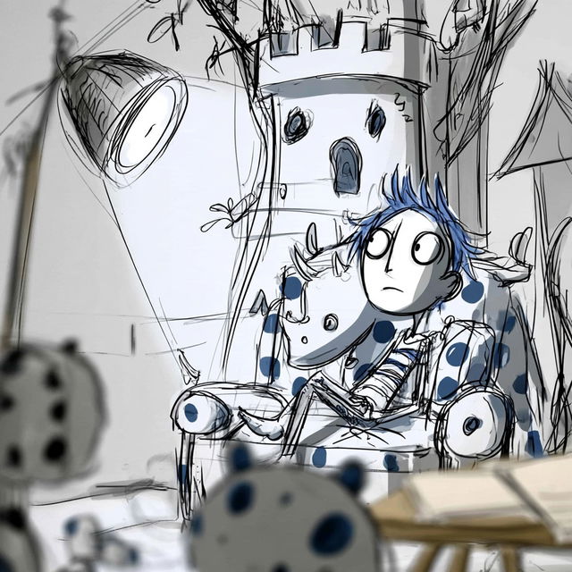 Inkstep Bluegrass style, Midjourney V8.2, render 2 of 4