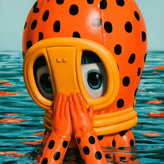 Turquoisenamel style, Midjourney V8.2, render 3 of 4