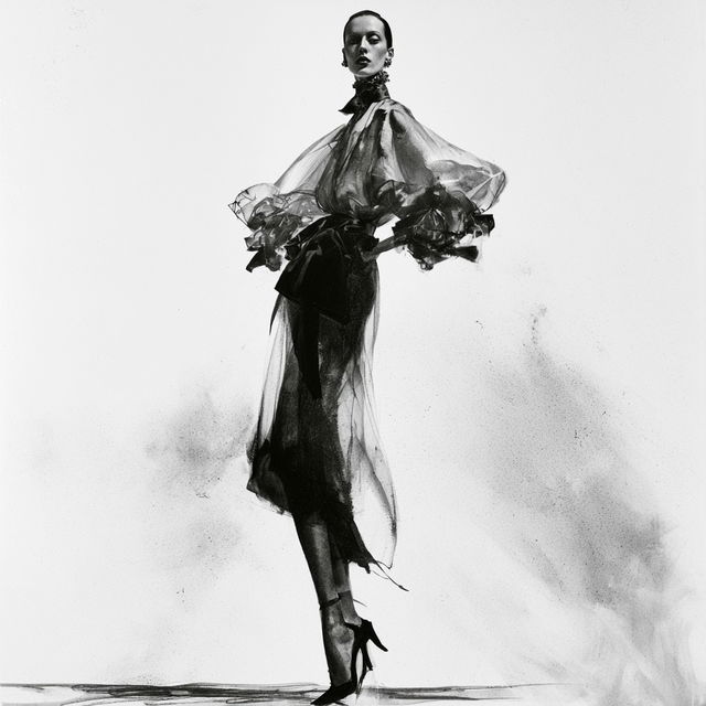 Bill Blass style, Midjourney V8.2, render 1 of 4