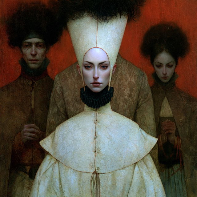 Bill Carman style, Midjourney V8.2, render 3 of 4