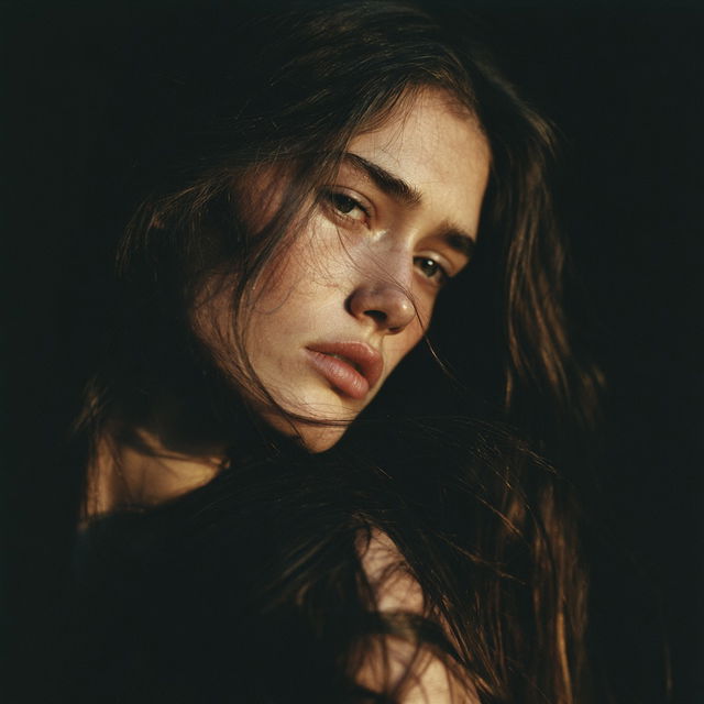 Bill Henson style, Midjourney V8.2, render 2 of 4