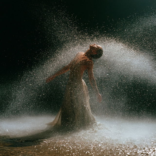 Bill Viola style, Midjourney V8.2, render 4 of 4