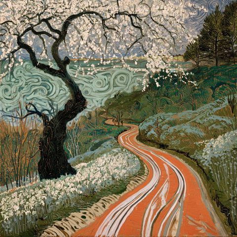 Billy Childish style (Painters), Midjourney V8.2