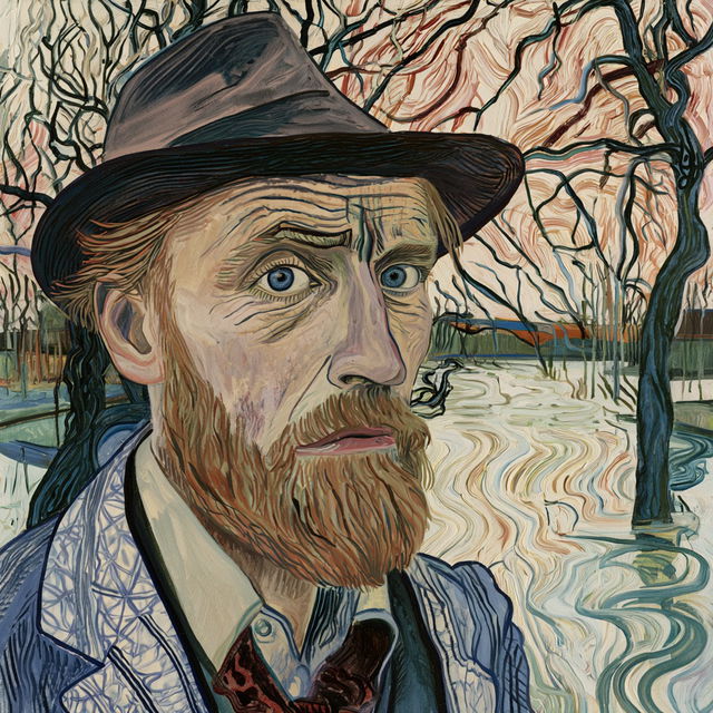 Billy Childish style, Midjourney V8.2, render 4 of 4