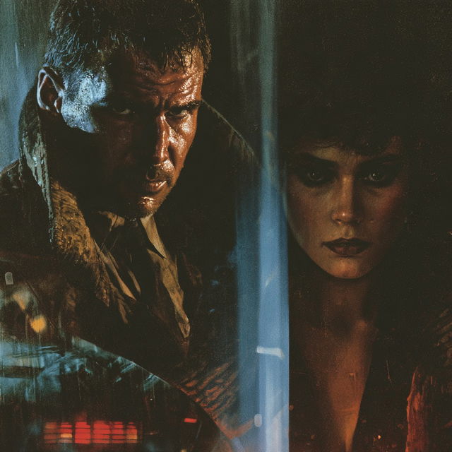 Blade Runner style, Midjourney V8.2, render 3 of 4
