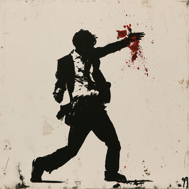 Blek le Rat style, Midjourney V8.2, render 2 of 4