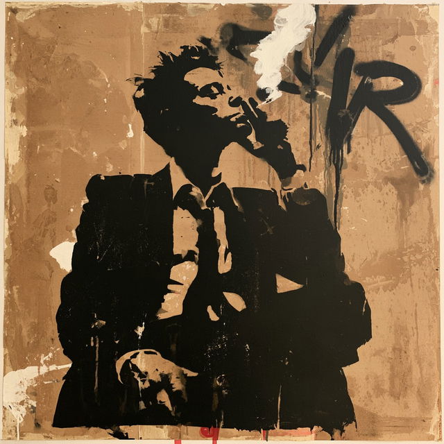 Blek le Rat style, Midjourney V8.2, render 4 of 4