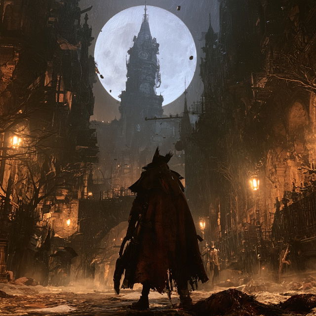 Bloodborne style, Midjourney V8.2, render 2 of 4
