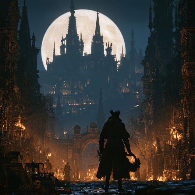 Bloodborne style, Midjourney V8.2, render 4 of 4
