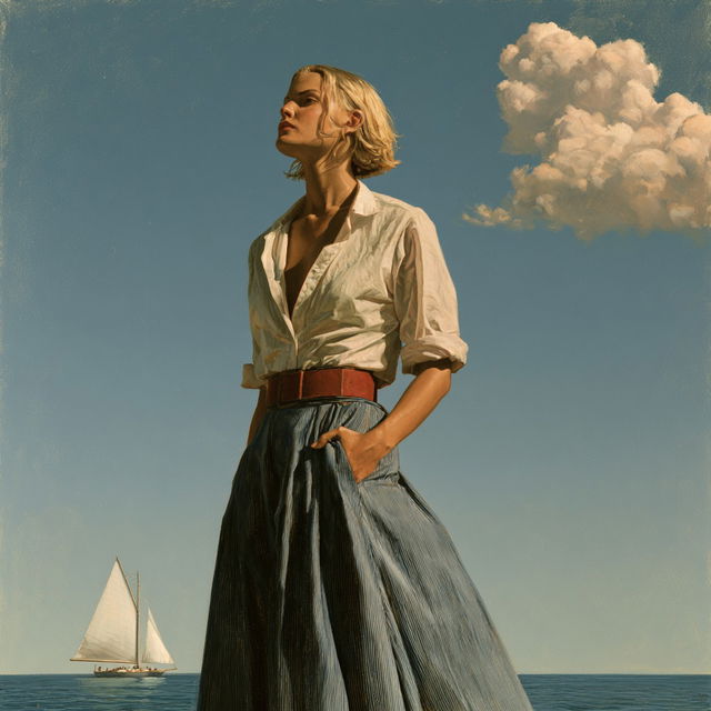 Bo Bartlett style, Midjourney V8.2, render 4 of 4