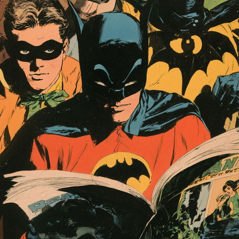 Bob Kane style (Illustrators), Midjourney V8.2